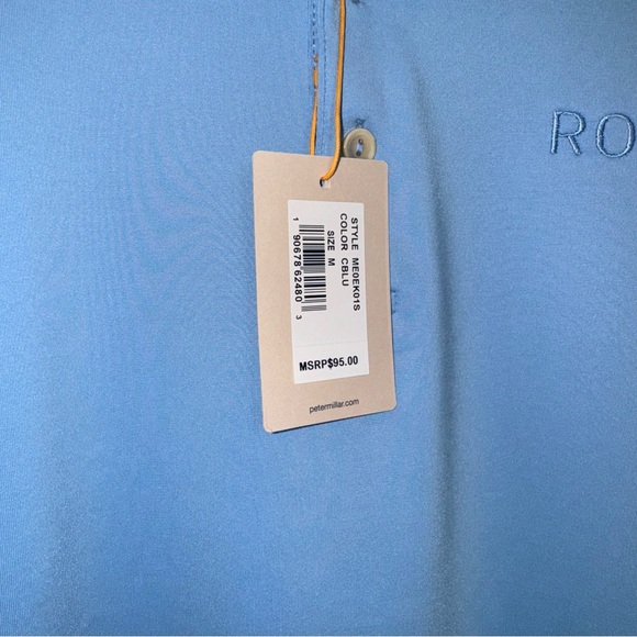 Peter Millar Summer Comfort Jersey Polo Shirt (NWT) - Picture 3 of 3